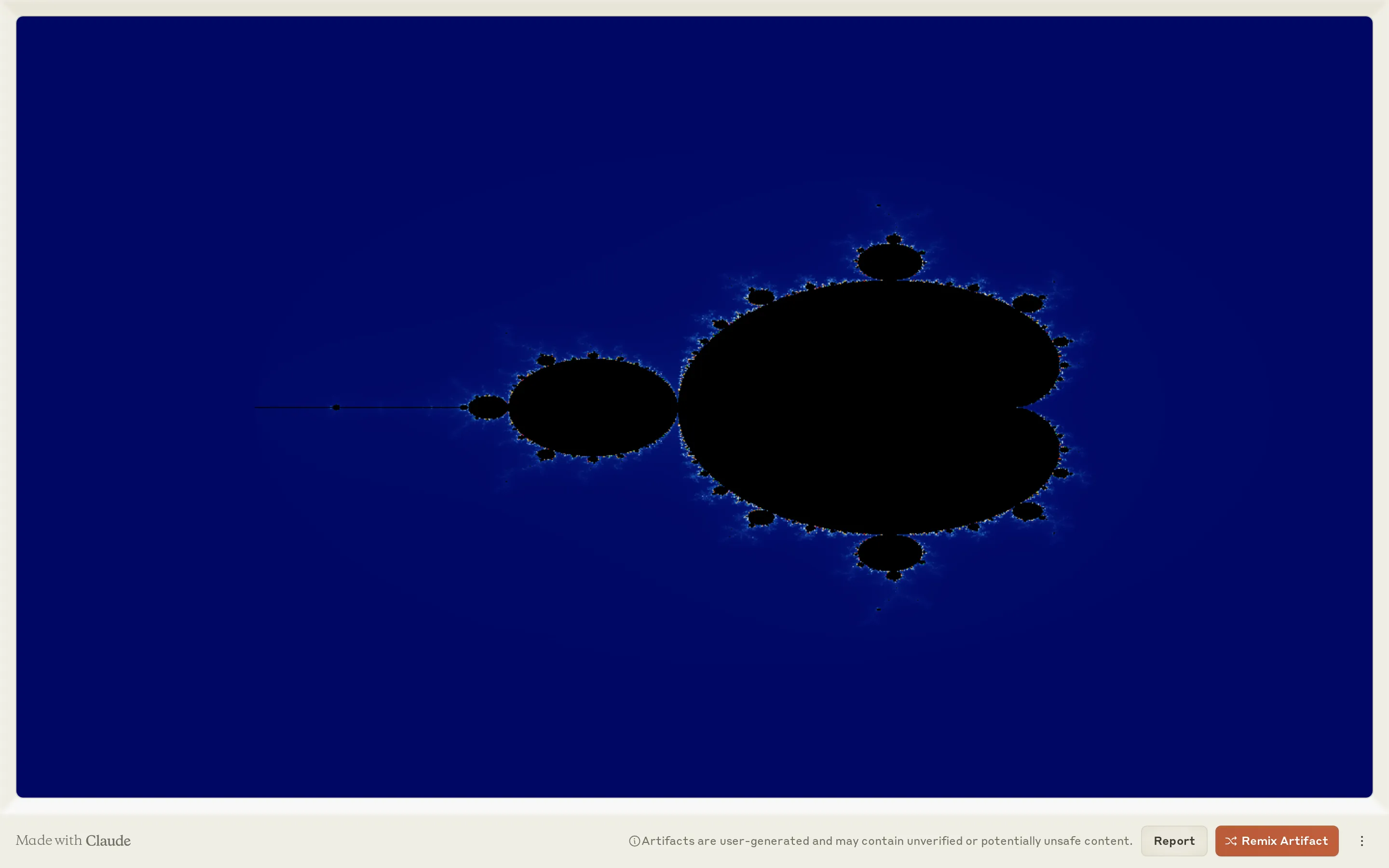 Interactive Mandelbrot Set Visualization